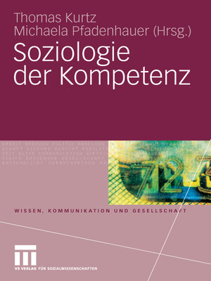 cover image of Soziologie der Kompetenz